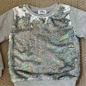 Lola & the Boys flip flop sweatshirt